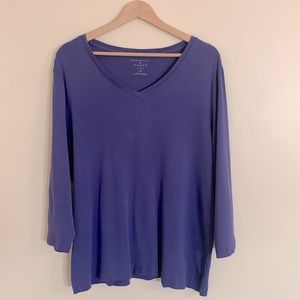 Preswick & Moore Quarter Sleeve Top